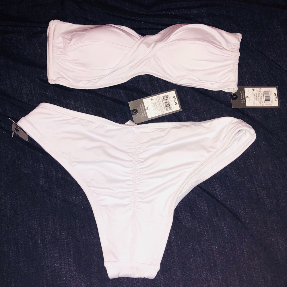 White Bathing Suit